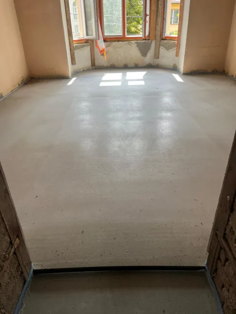 Galerie șapă fluidă